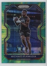 2020 Panini Prizm Rookie Hyper Prizm 95/175 Michael Ojemudia #317 dd2