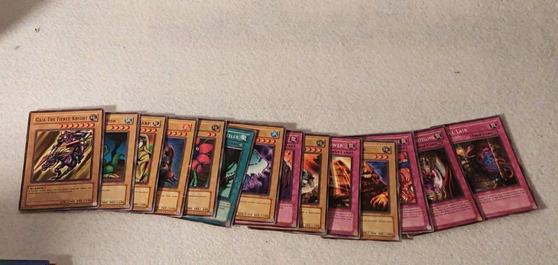 Konami Yu-Gi-Oh Starter Deck Yugi SDY Gaia the Fierce Knight SDY-041 Lot (14)
