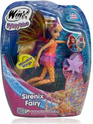 2020 Winx Club Sirenix Stella Doll Wings Move with Brush/Wand
