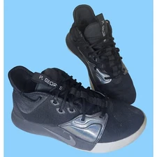 Nike PG 3 Iridescent Basketball Shoes AO2607-003 Black Mens Size 8.5