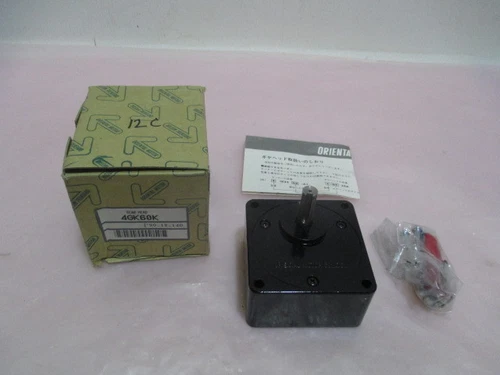 Oriental Motor 4GK60K, Gear Head, XZ813, 697. 418495