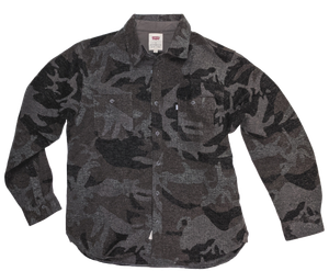 camiseta manga larga botones hombre