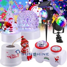 360  Proyector Laser Luces Navide as Xmas de Navidad Impermeable Para Exteriores