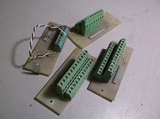 Phoenix Contact Lot of Various Sizes and Volts w/ Boards, 34 Total