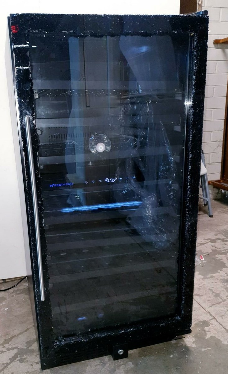 Fontaine wine 2個 N'FINITY LX Dual Zone MAX Wine Cellar (Stainless Steel Door)