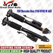 Rear Air Suspension Shock Struts fits Mercedes Benz X166 W166 GLE ML w/ ADS 2pcs