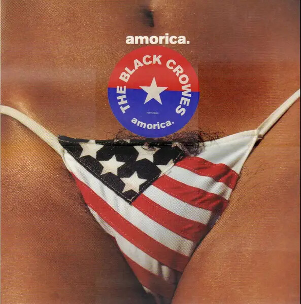 The Black Crowes Amorica WHITE American Recordings Vinyl LP