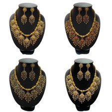 1 Thai Jewelry Set Necklace Earring VintageLook Bridesmaid Engagemen Party NEW