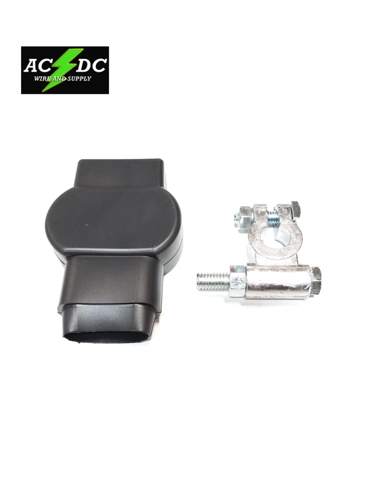 Military Style Battery Terminal 2/0 awg Gauge Relocation Cable Wire Kit 450 AMPS - Image 3 of 4