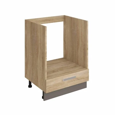 Herdumbauschrank ALINA 60 cm Küchenschrank Küche Einbauküche Sonoma Eiche NEU - Bild 1 von 4