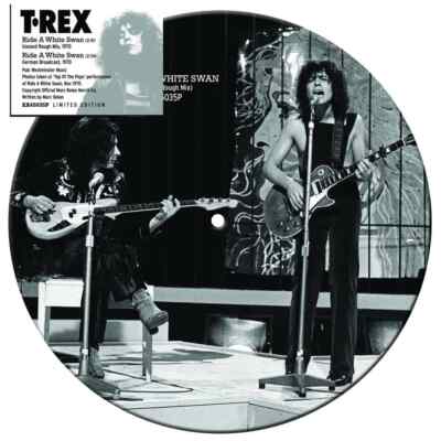T. Rex: Ride A White Swan (Alternative Version) Vinyl 7'' Single (Picture Disc)