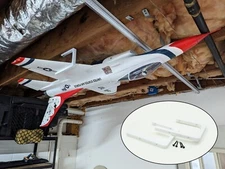 Ceiling Mount Wall Bracket Hangers for Hanging RC Airplane medium - large planes