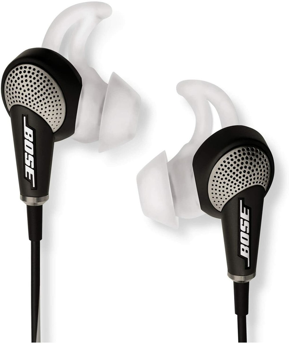 こ*ー様 BOSE QuietComfort QC20 有線イヤホン　iPhon BOSE QuietComfort QC20 Acoustic Noise Cancelling Headphone Grey