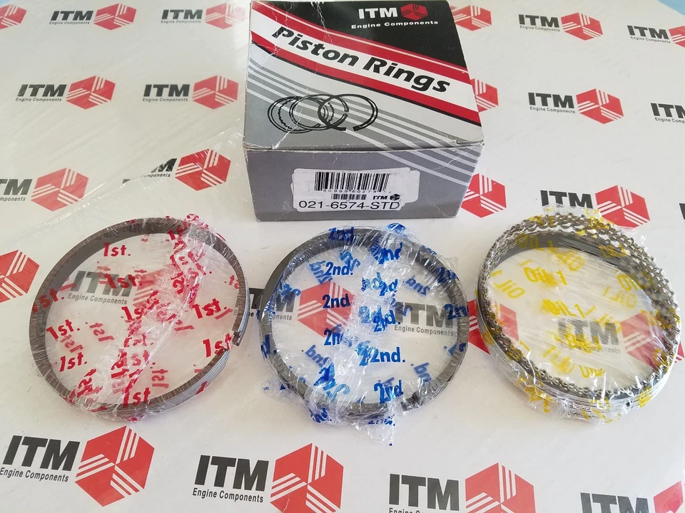 Isuzu Amigo Trooper Axiom Passport Rodeo SLX 6VE1 3.2 y 3.5 Eng. Anillo de pistón Foto 4 de 4