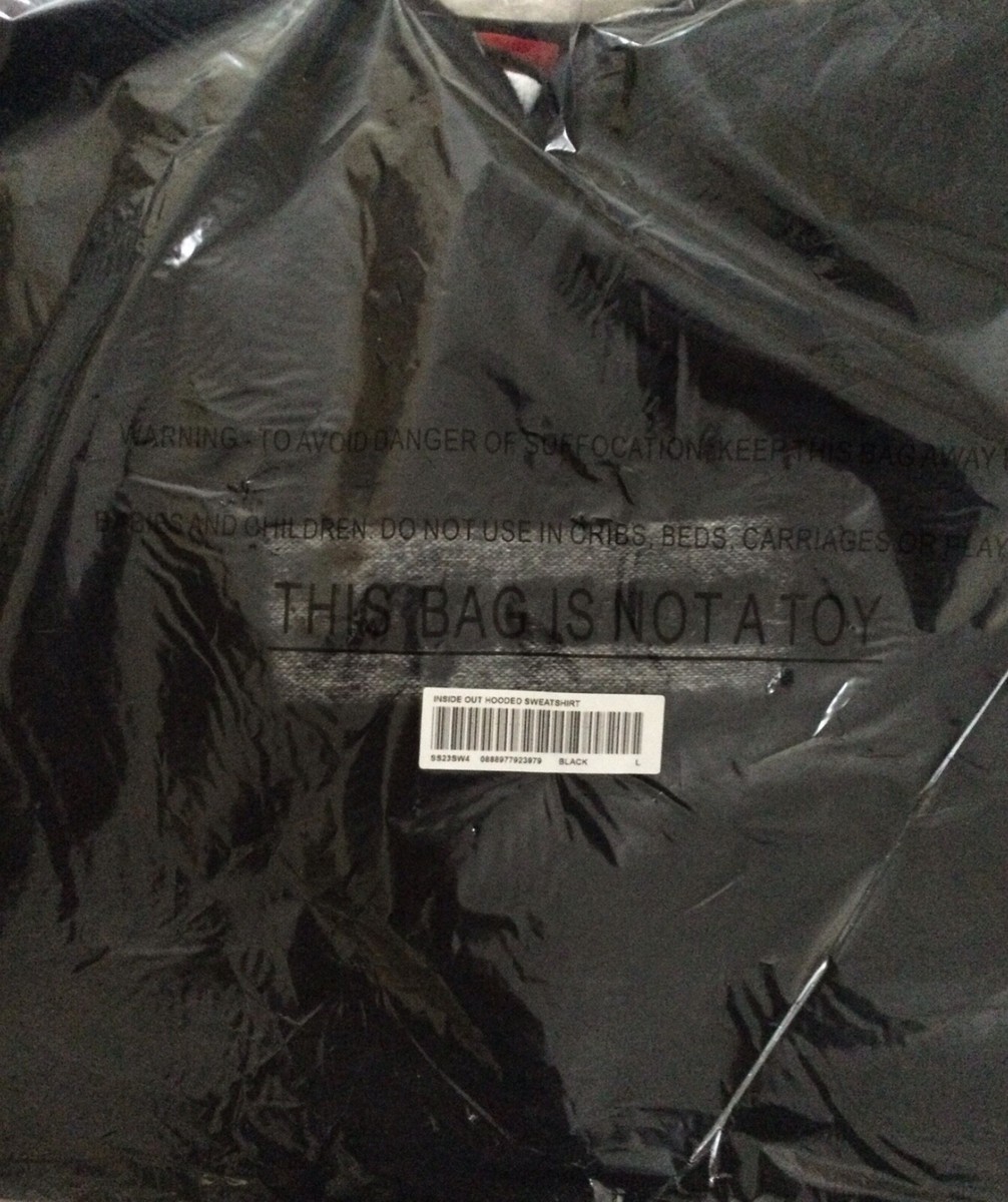 Supreme Inside Out Box Logo Hoodie Black Size Large Stickers Supreme Inside Out Box Logo Hoodie Black Size Large Stickers