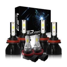 For Chrysler Town Country 2010- 2016 6x Led Headlights Highlow Beam Fog Bulbs For Chrysler Town Country 2010- 2016 6x Led Headlights Highlow Beam Fog Bulbs