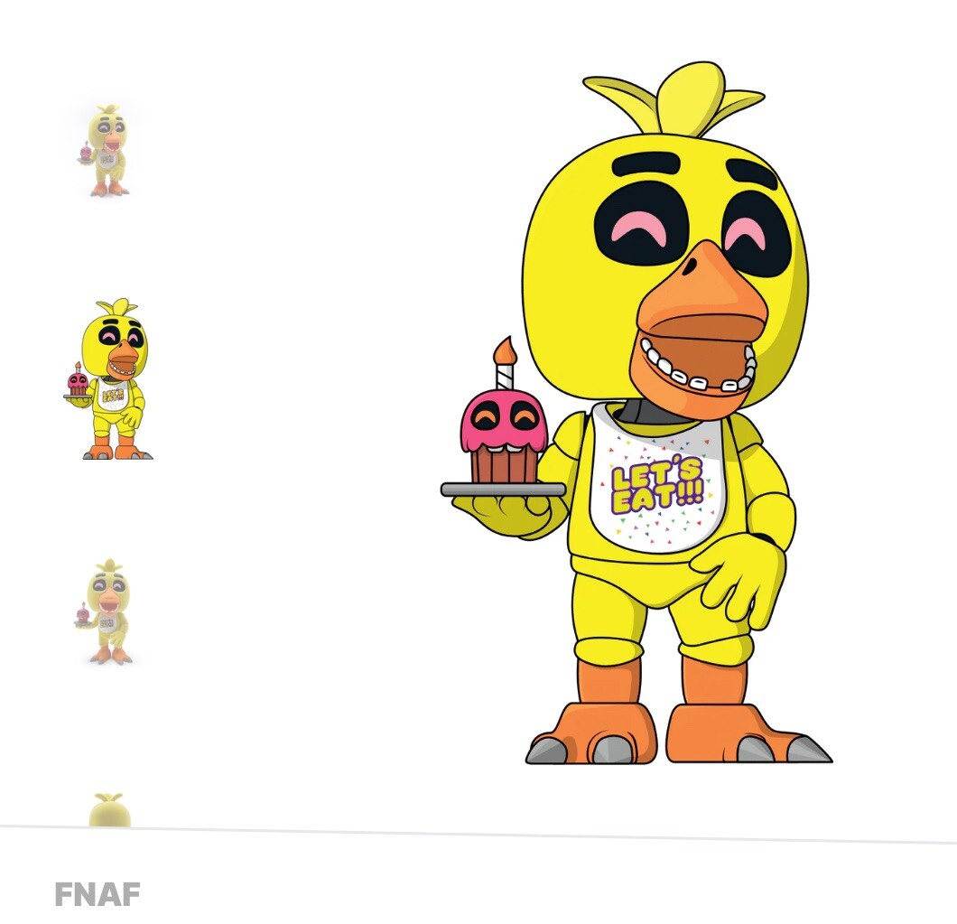 Youtooz * Chica Flocked * Vinyl Figure * NEW * In Hand