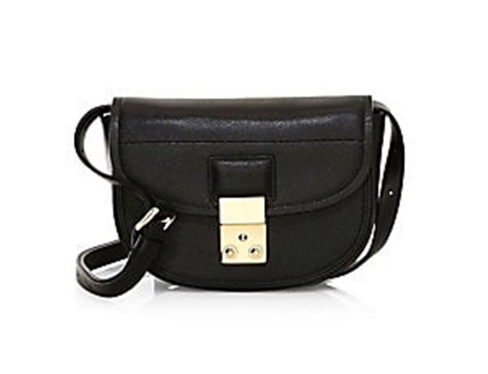Phillip Lim Pashli Mini Saddle Belt Bag (black Cow Leather