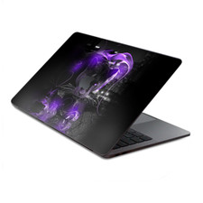 Skins Wrap for MacBook Pro 15 inch Retina Touch Black Panther purple smoke