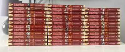 Fairy Tail Manga Band 1-35 Englisch 