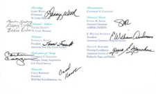 Signed USPS Dual Cancel First Day Ceremony Program #3048 Blue Jay AMERICOVER 