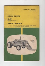 Vintage Original John Deere 35 Series 1 Farm Loader Operators Manual OM-C14081C