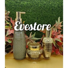 Super-glow HC Paris  Body Lotion Spf50. 300ml x1 + Serum 50ml & Face Cream 3in1