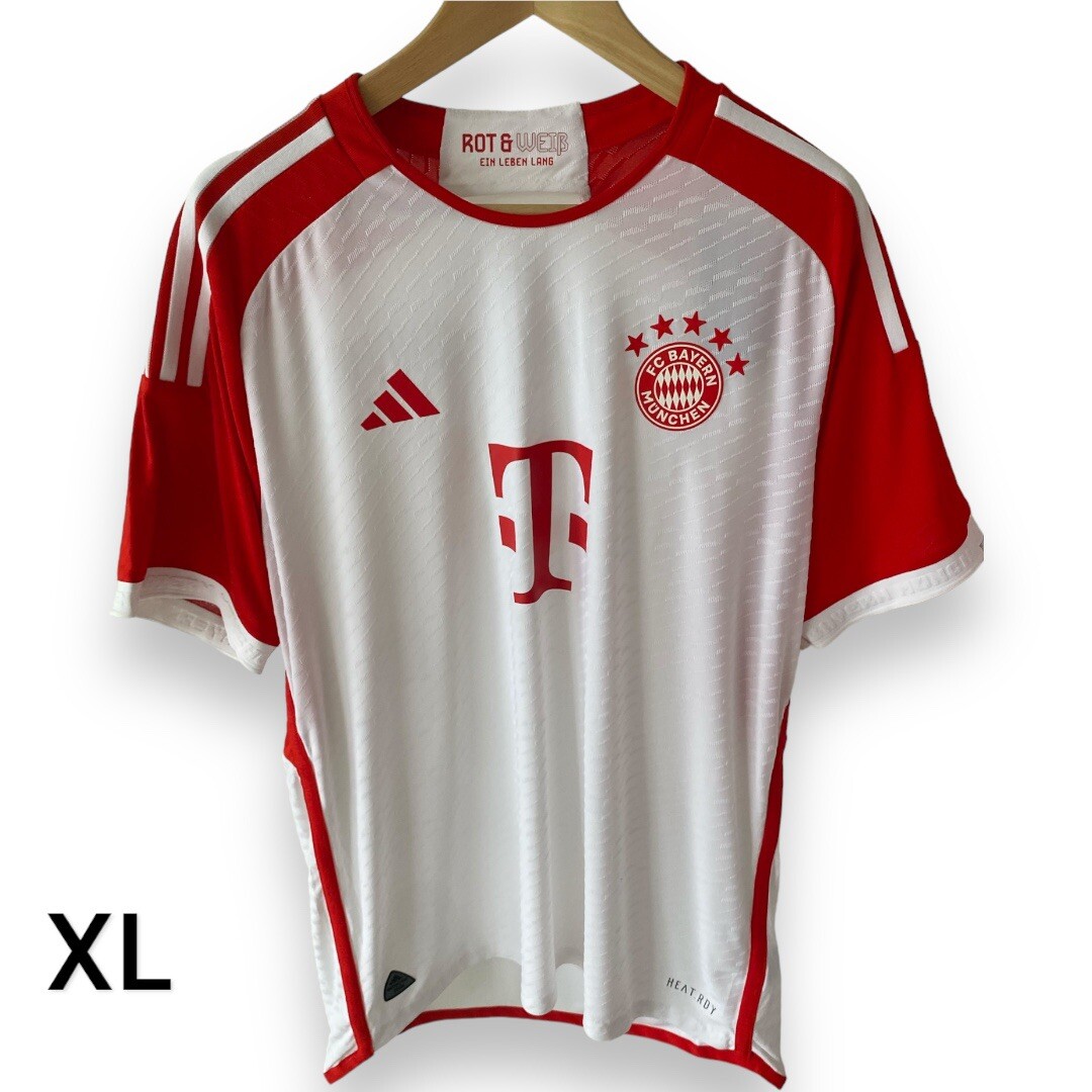 Adidas 2023/2024 Bayern Munich Authentic Short Sleeve Home Soccer