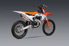 YOSHIMURA KTM/Husqvarna 250/350/450 23-24 RS-12 Slip-On Exhaust Aluminum Muffler