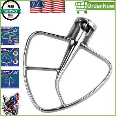 High-Quality Stainless Steel Kitchen Mixer Beater K45B - Easy Clean Design
