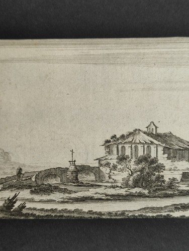Landscape with chapel, Perelle, Mariette, Stampa XVII - Picture 3 of 9