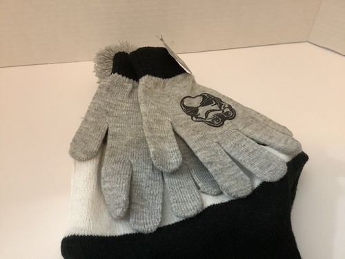 Star Wars Childrens Hat and Glove Set In Gray, White and Black By Berkshire New - Picture 8 of 19
