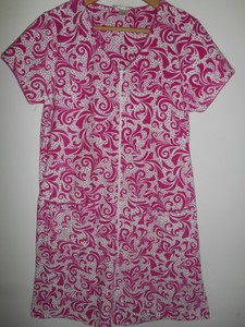 Download Bali Studio Womens Lounge Robe House Dress M Full Zip ...