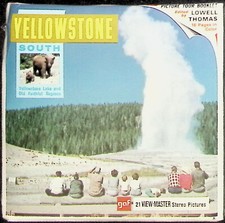 Yellowstone National Park Wyoming Montana Idaho 3D View-Master 3 Reel Set SEALED