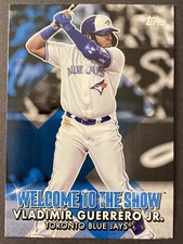 2022 Topps Series 1 Welcome To The Show Vladimir Guerrero Jr. #WTTS-24 Blue Jays