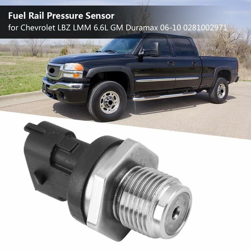 Fuel Rail Pressure Sensor 0610 LBZ LMM 6.6L Sierra / Silverado