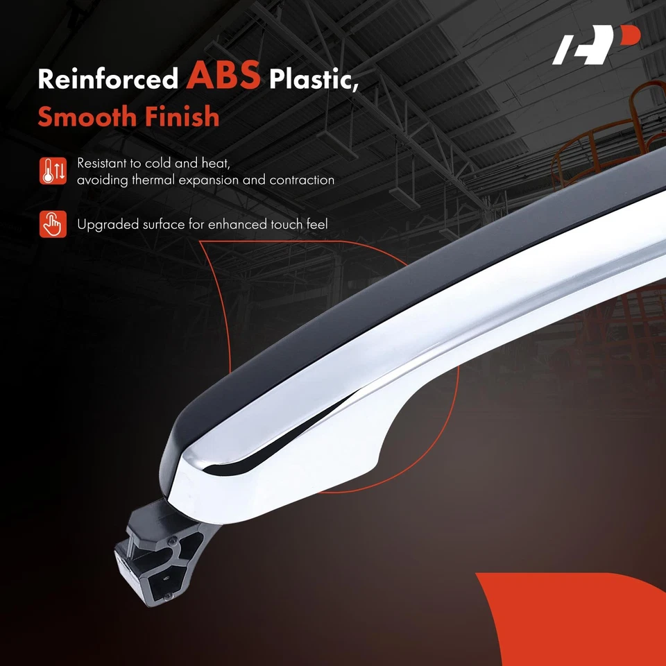 Manija de puerta exterior delantera derecha o trasera izquierda o derecha A-Premium para Ford Taurus Foto 3 de 4