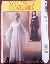 McCall's M4889 Renaissance Costumes UNCUT FF Women Pattern 6 - 12