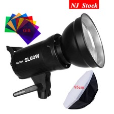 Godox SL-60W LED Studio Video Light Photography Light 95cm Bowens Mount Softbox