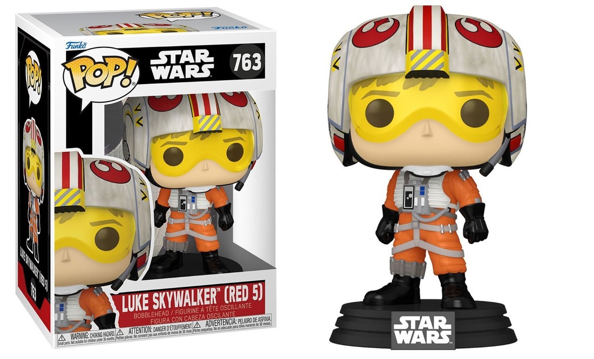 Funko Pop Vinyl Figure Luke Skywalker (Red 5) #763 - Star Wars | eBay