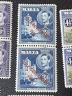 Complete Set Of Malta Stamp Pairs - Scott #'s 210 - 215 & 235 - 240 Unused MNH — photo 4