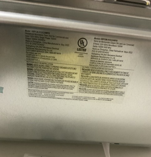 💣 Hamilton Beach Professional 1.3 cu ft Air Fry Microwave Oven🆕LITTLE DENT⚠️ - Picture 4 of 10