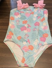 Minnie Mouse Disney Jr 1 piece Swimsuit Bathing Suit Girls Toddler Size 4T