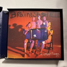 George Harrison BRAINWASHED 2 disc Ltd Ed cd dvd box 2002 Guitar pick poster Stk