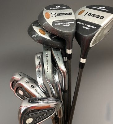 Pro Kennex Dominator Copper Weighted 10 Golf Club Set Driver Wood