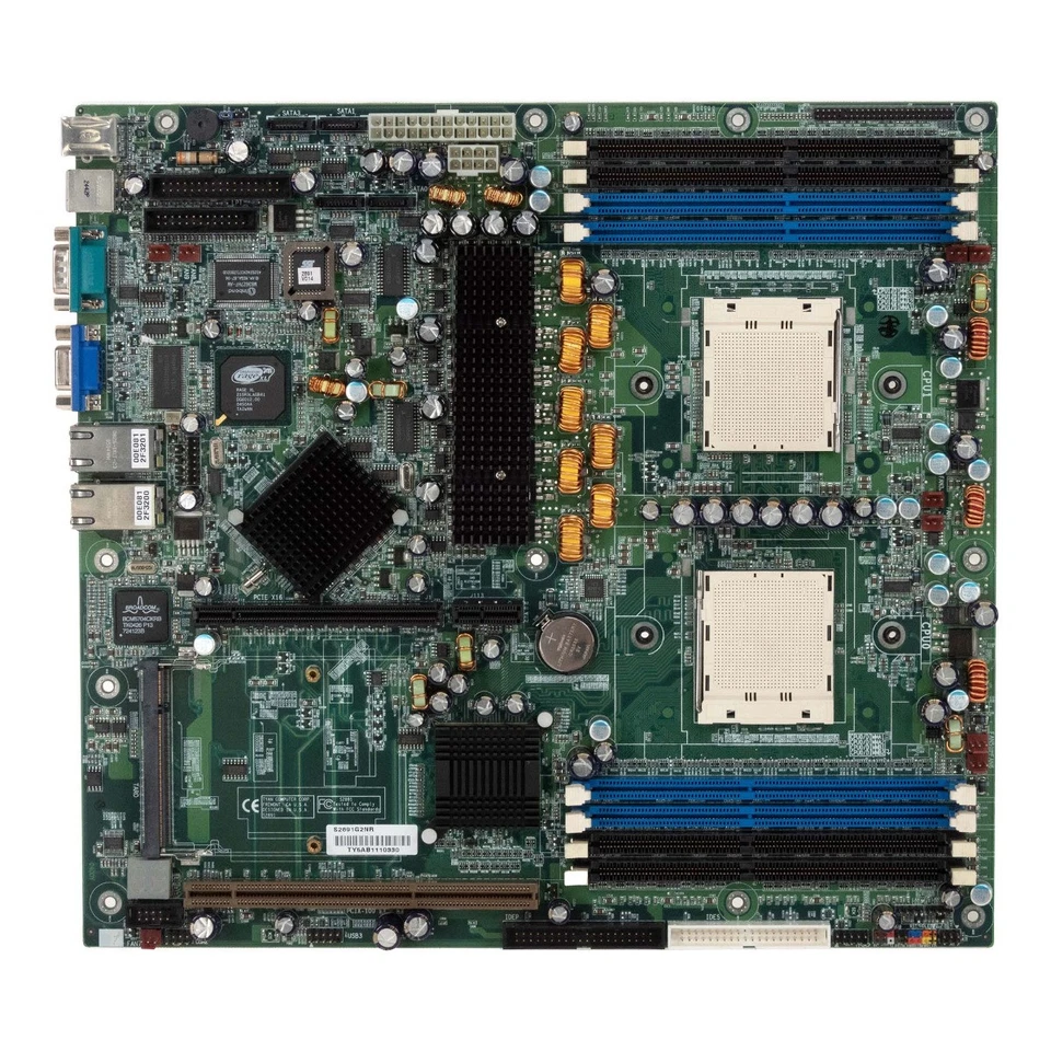 Server Mainboard TYAN S2891 S2891G2NR 2x Socket 940 DDR PCIe PCI-X System Board - Image 2 of 3