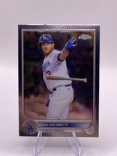 Max Muncy 2022 Topps Chrome #42 Los Angeles Dodgers Trading Card MLB