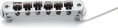 Tune-O-Matic Roller Saddle Bridge - String Space 10.5Mm Guitar Bridges with Post