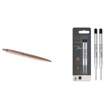 Parker Jotter XL Ballpoint Pen   Monochrome Matte Rose Gold   Medium Point   Blu
