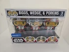 Funko POP! Star Wars Biggs Wedge Porkins 3-Pack X-Wing Figures Walmart Exclusive